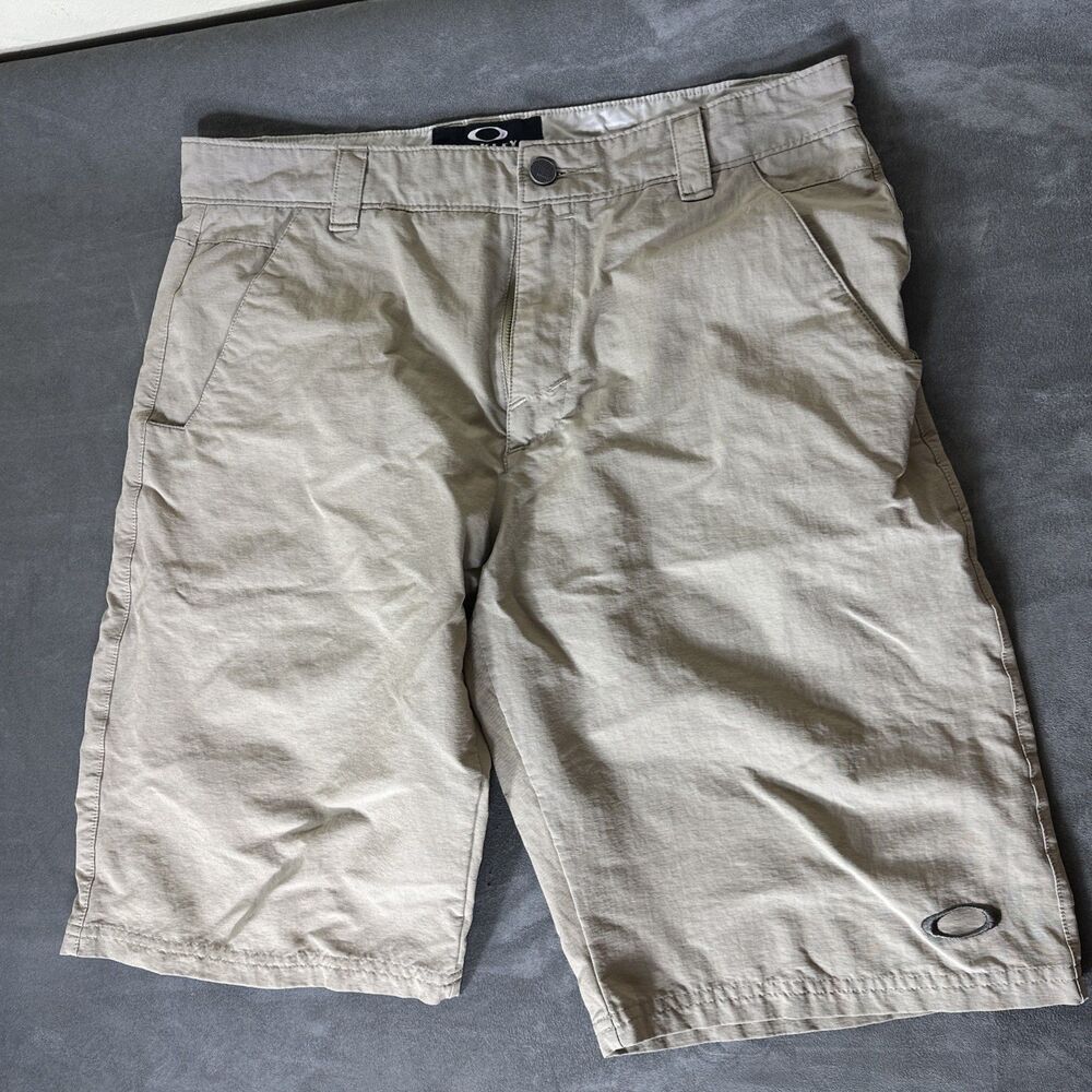 Oakley Casual Sport Shorts Golf 34 Beige Men’s